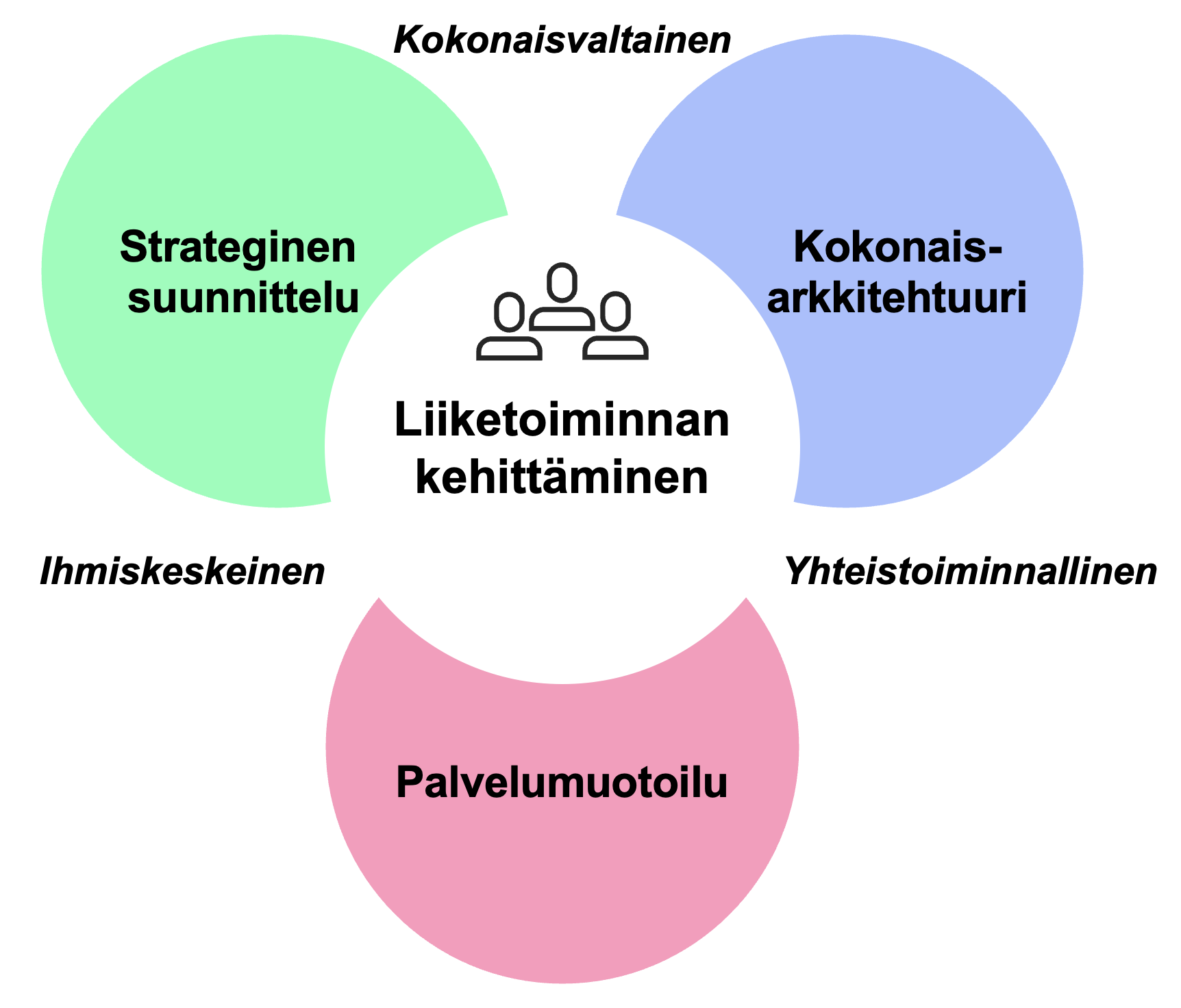 liiketoiminnan kehittäminen